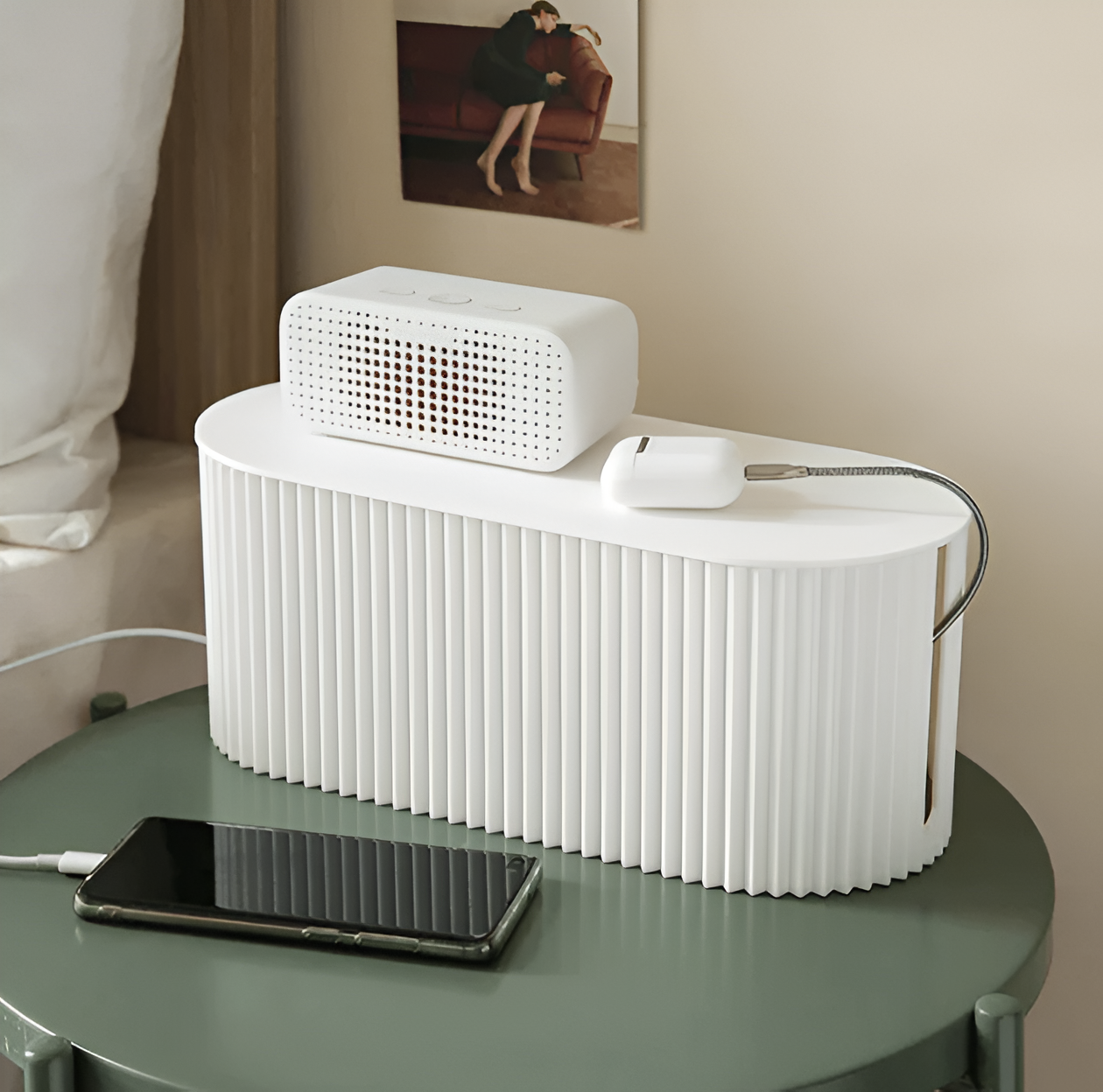 Maliben | MInimalistic Cable Box in Macaron Style