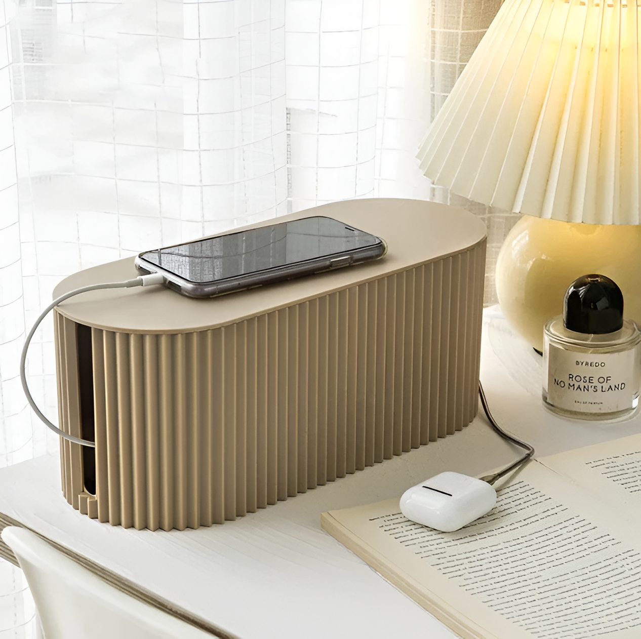 Maliben | MInimalistic Cable Box in Macaron Style