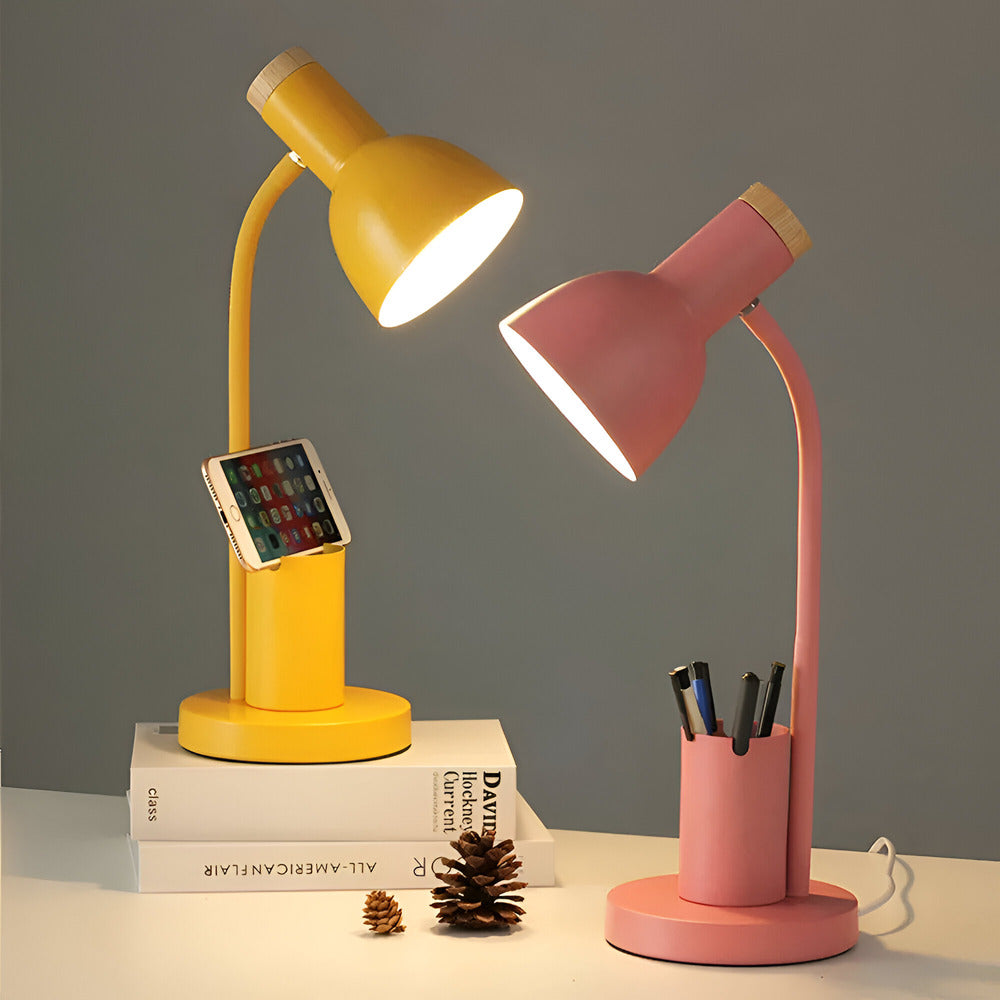 Maliben | Modern Led Table Lamp With Pen Holder