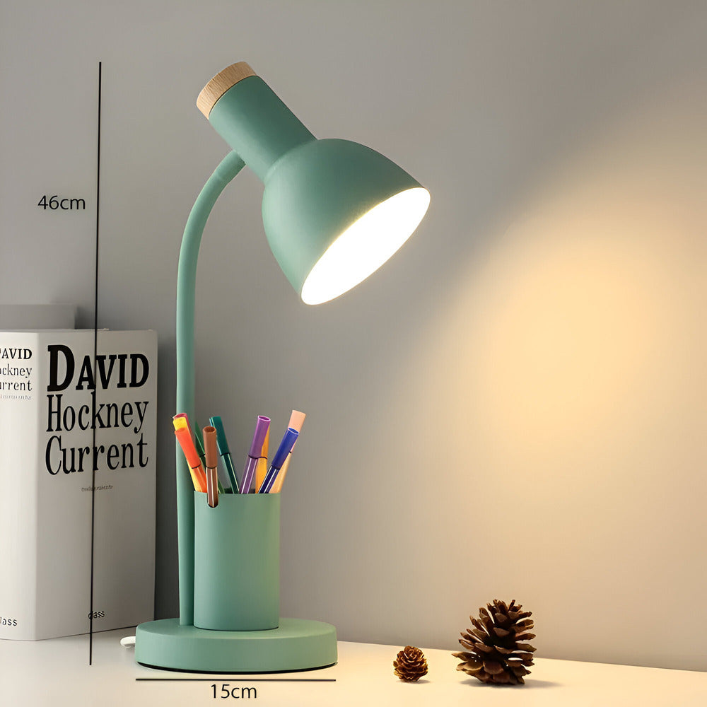 Maliben | Modern Led Table Lamp With Pen Holder
