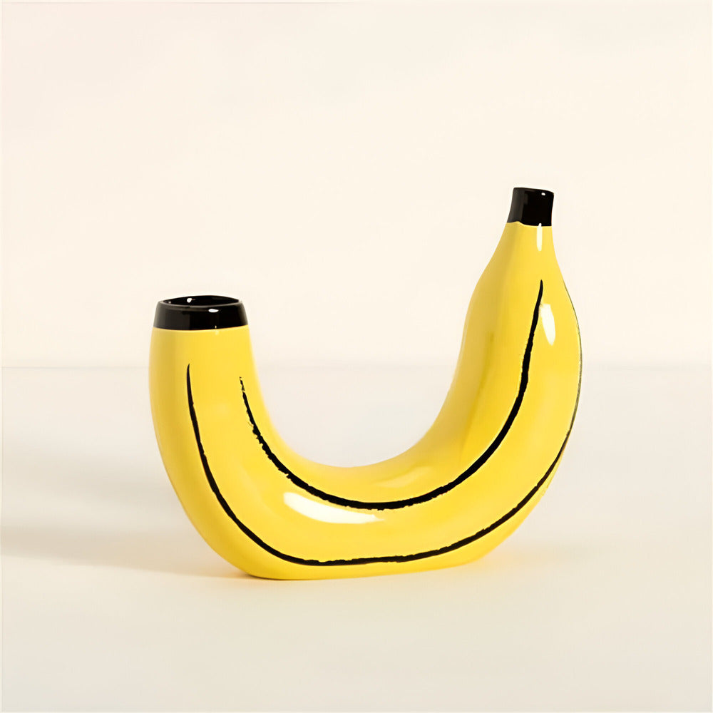 Maliben | Modern Decorative Banana-Shaped Vase