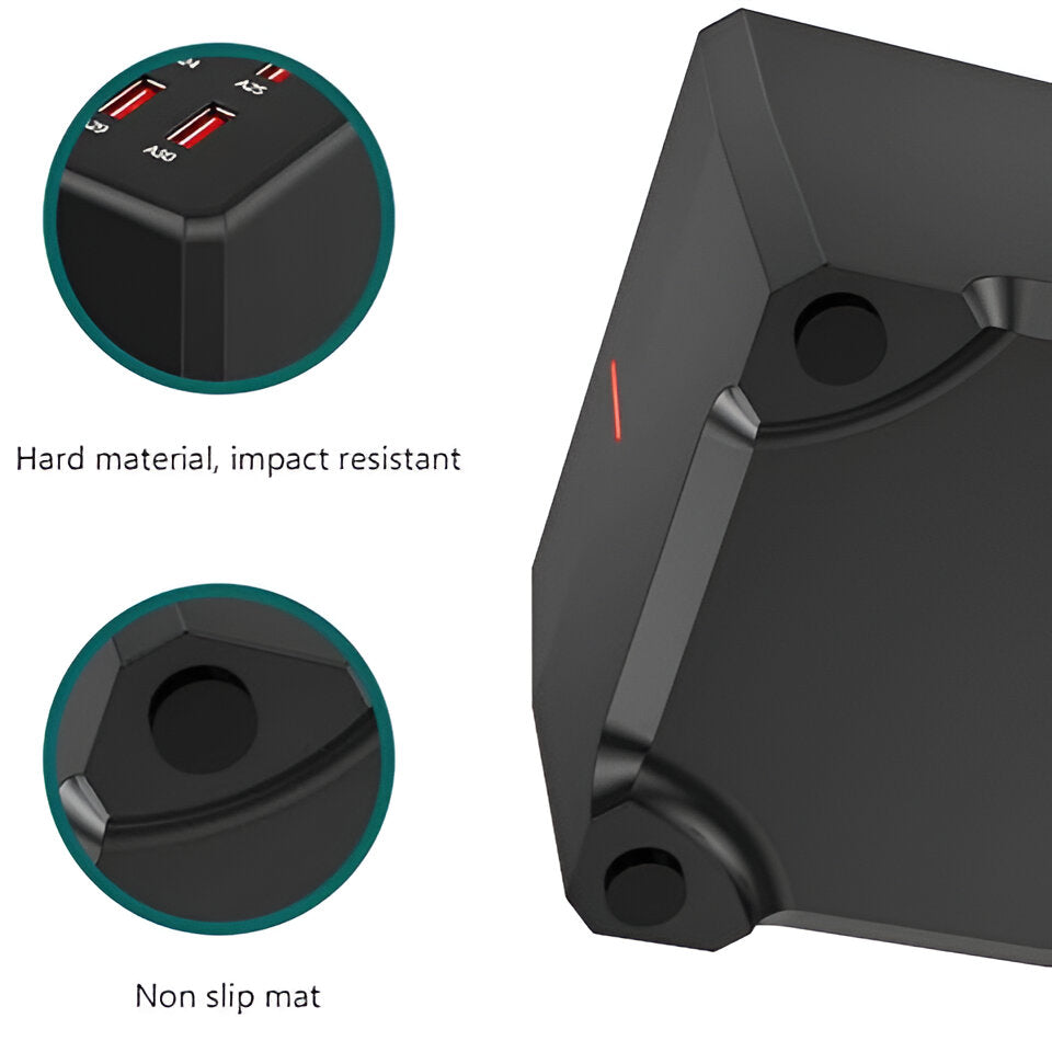 Maliben PowerPort Pro 30 - Universal Multi-USB Charging Station with 30 Ports