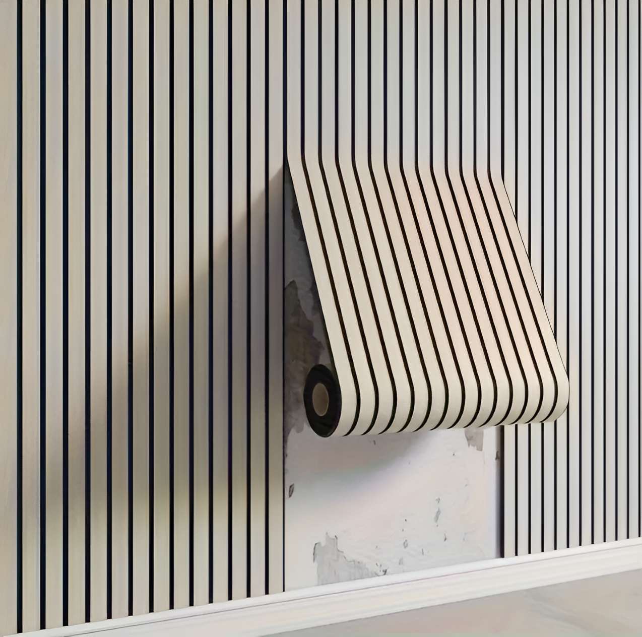 Maliben | Self-Adhesive 3d Pvc Wall Panel With Wood Look