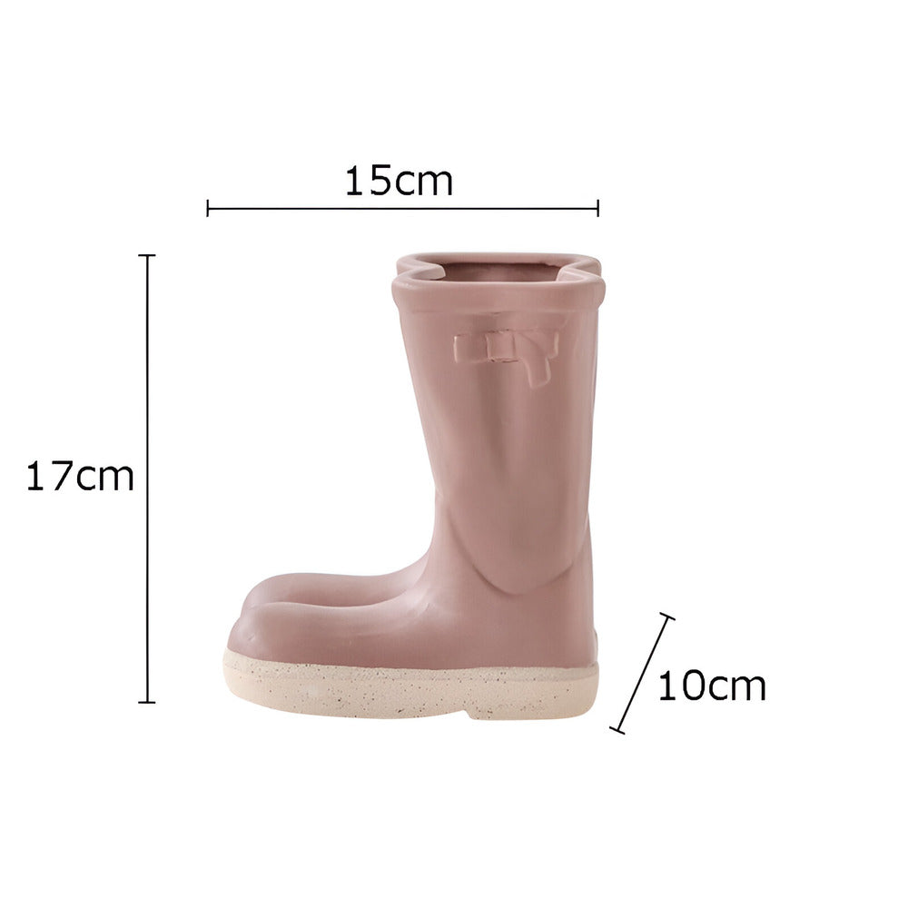 Maliben | Stylish Ceramic Vase In Boot Shape