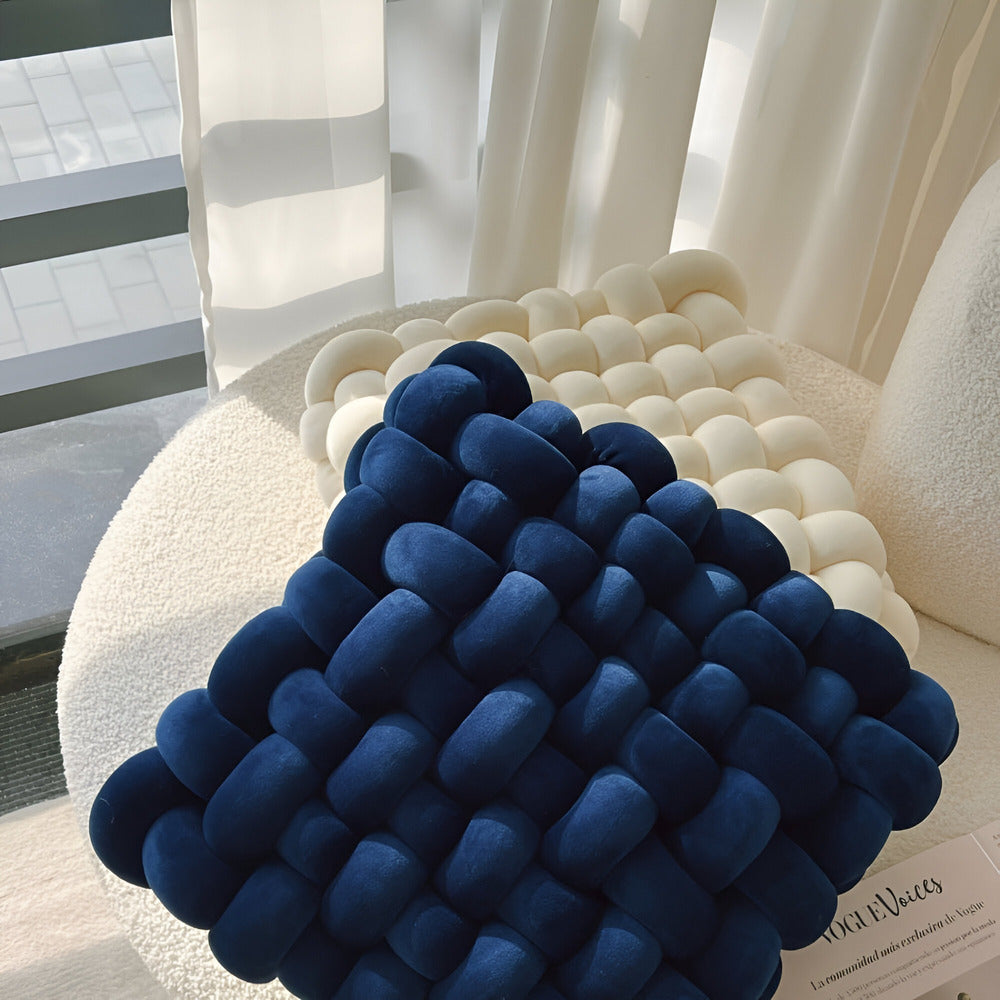 Maliben | Decorative Cushion With Button Design