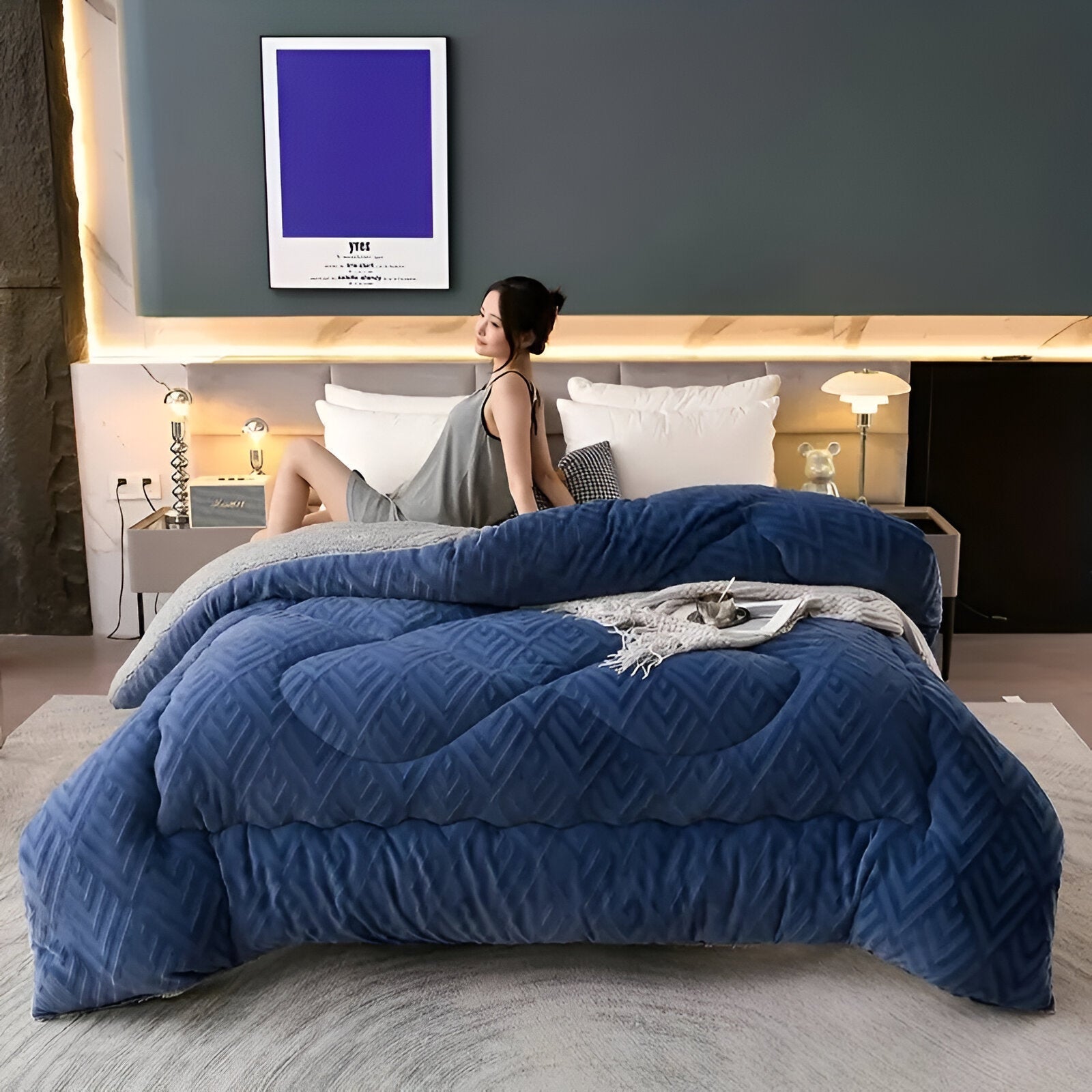 Maliben | Luxury Four Seasons Duvet Cover With Plush Feel