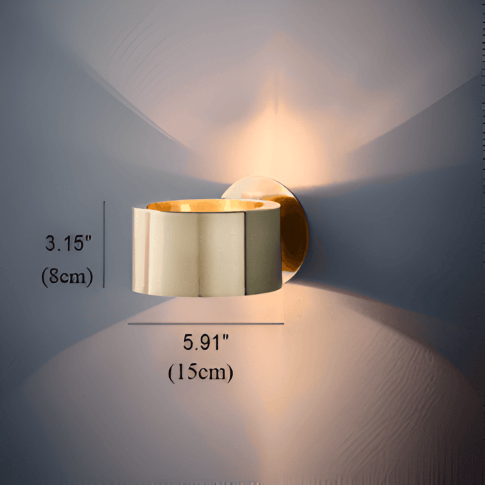 Maliben | Golden Minimalist Wall Lamp