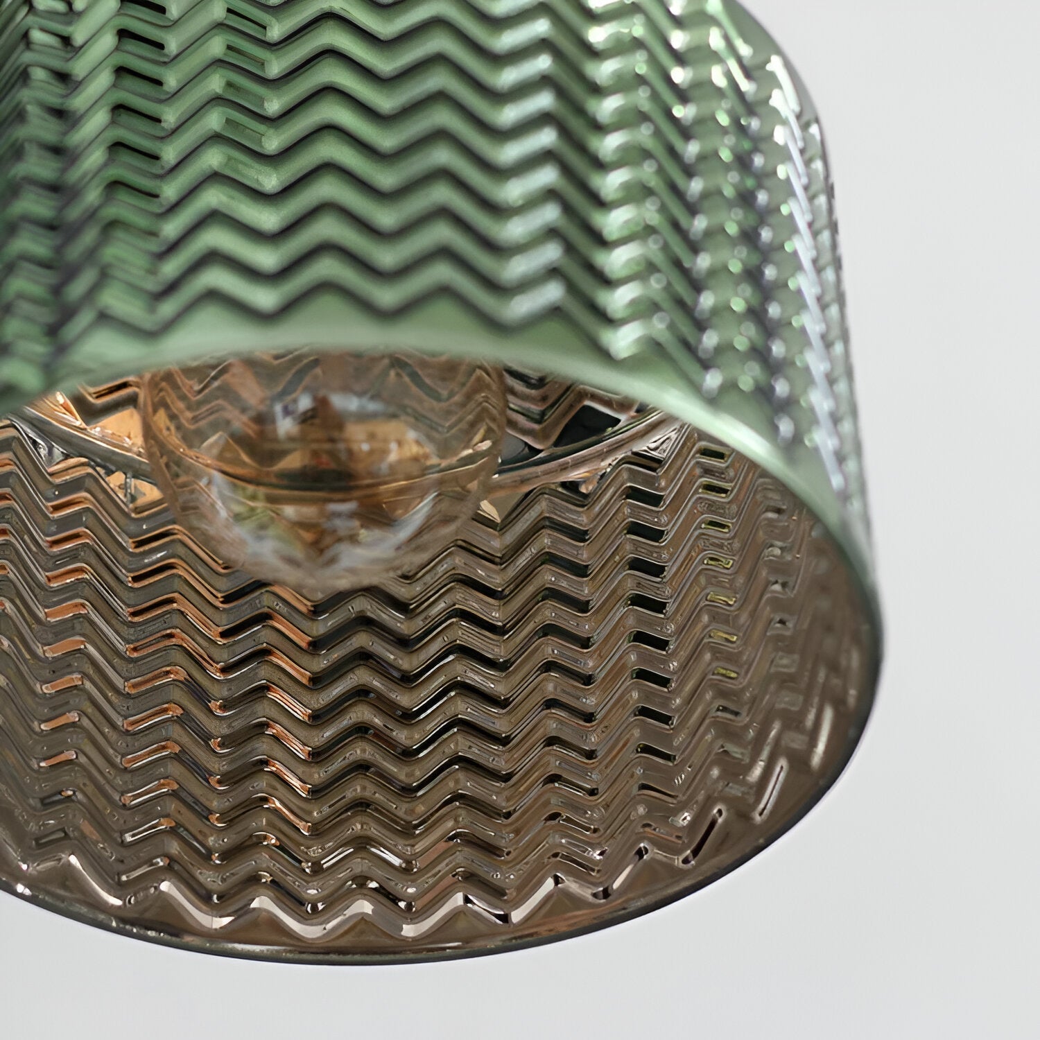 Maliben | Adjustable Led Wall Lamp Of Ribbed Glass In Scandinavian Design