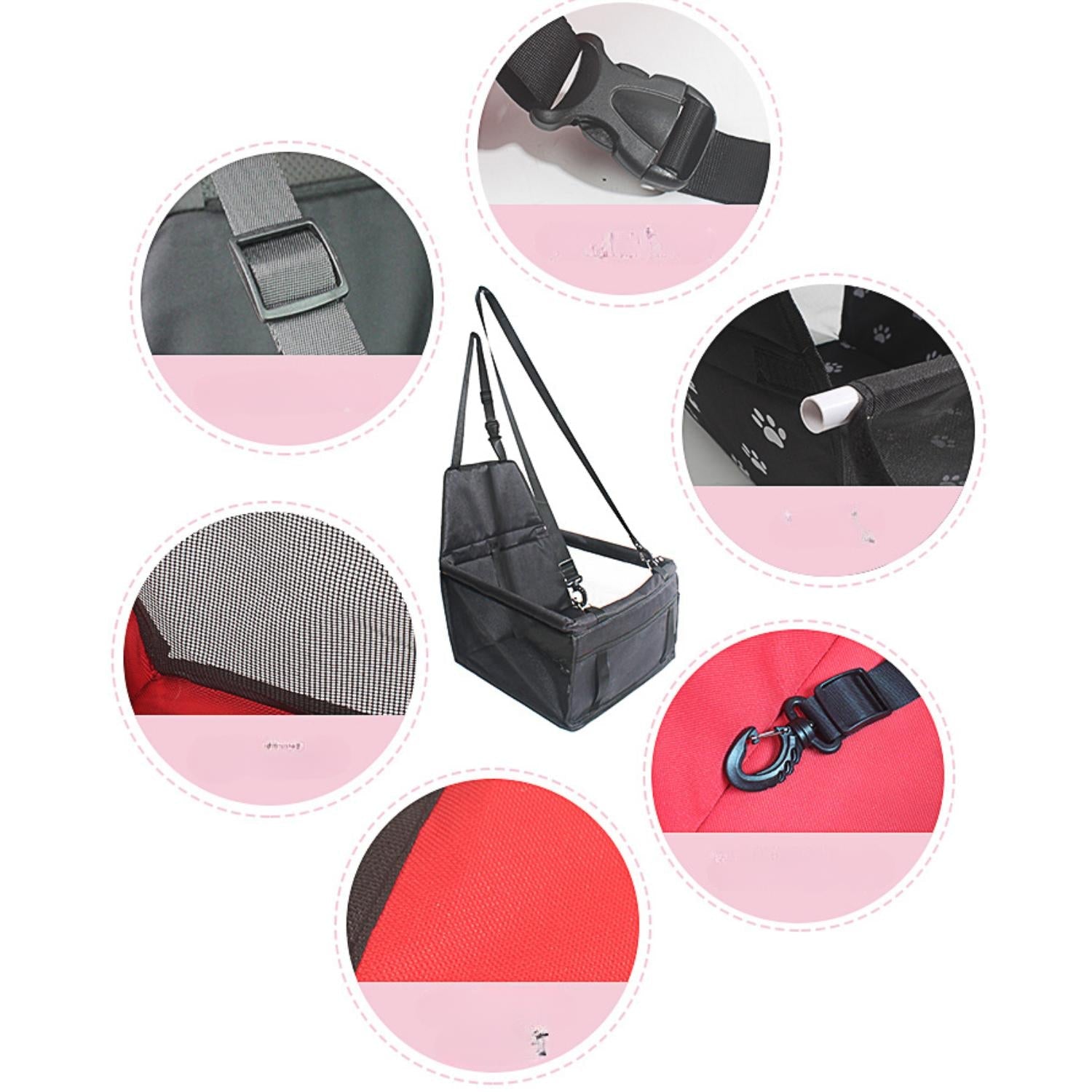 Maliben | Autopaw Elevated Dog Seat – Waterproof, Non-Slip And Safe For On The Go