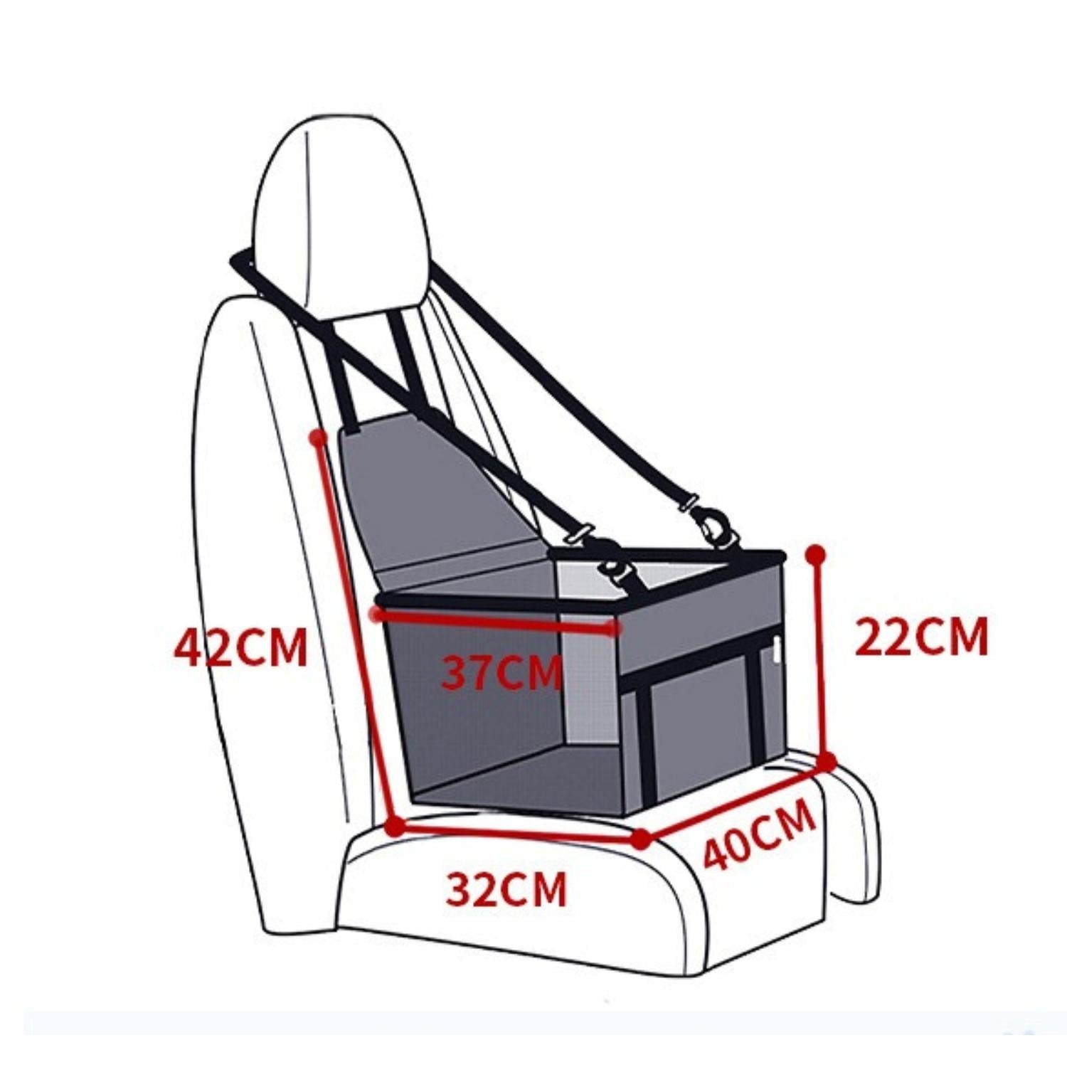 Maliben | Autopaw Elevated Dog Seat – Waterproof, Non-Slip And Safe For On The Go