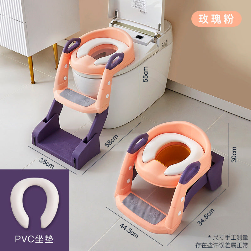 Maliben | 2 in 1 Toilet Potty Trainer Seat with Ladder