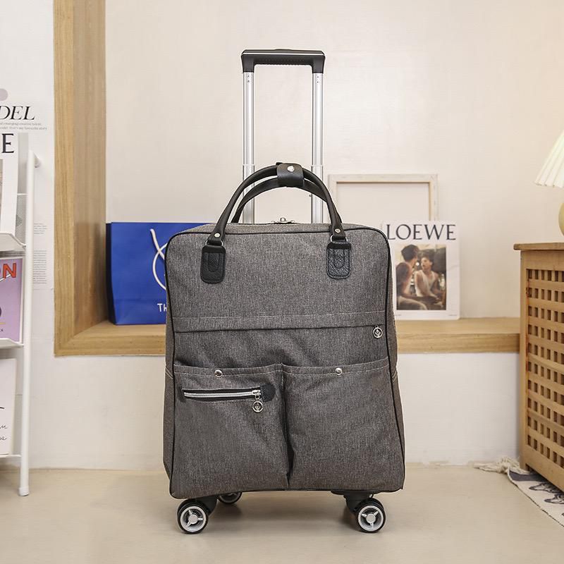 Maliben | Travel Trolley Bag with Shoulder Strap Carry-On Bag