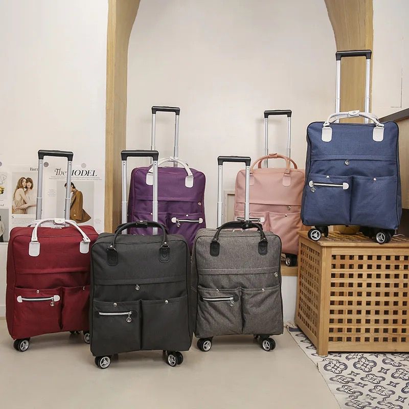 Maliben | Travel Trolley Bag with Shoulder Strap Carry-On Bag