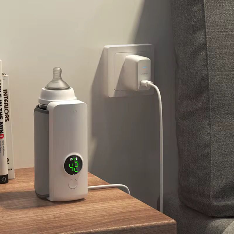 Maliben Rechargeable Portable Travel Bottle Warmer Black Nov