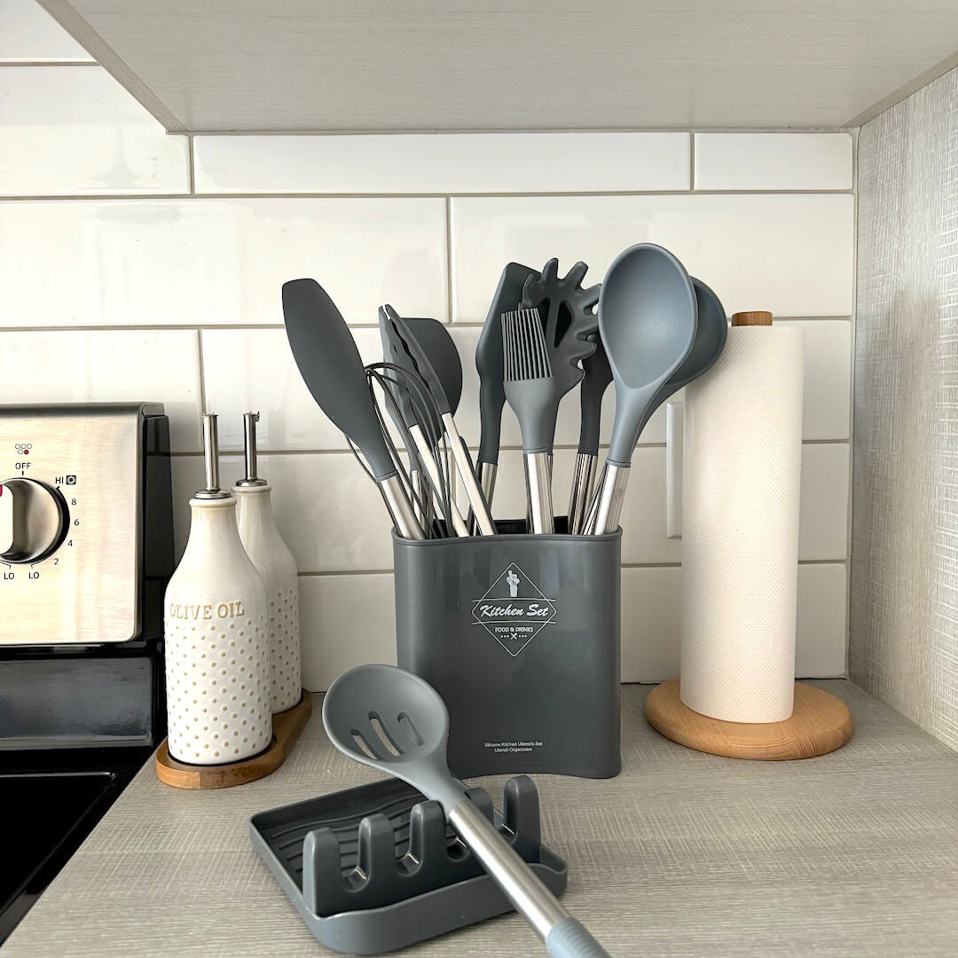 Maliben | Lyon Silicone Kitchen Utensils Set
