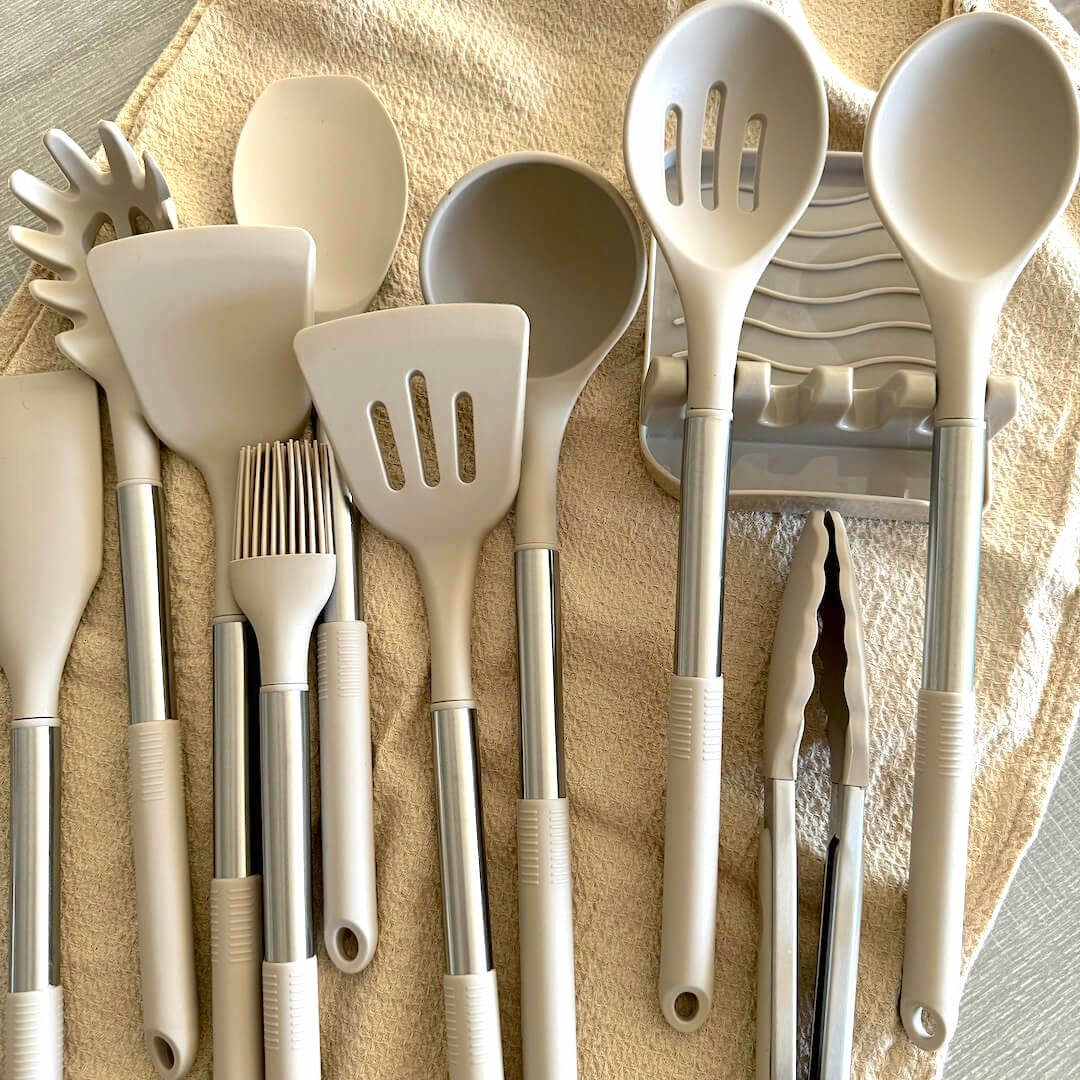 Maliben | Lyon Silicone Kitchen Utensils Set