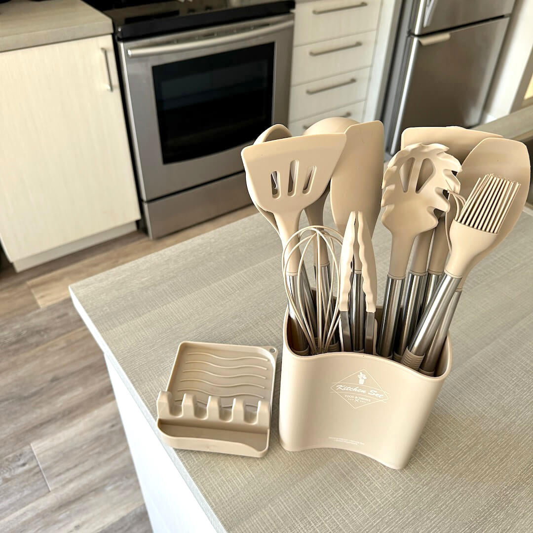 Maliben | Lyon Silicone Kitchen Utensils Set