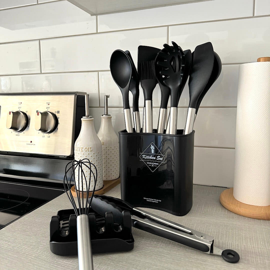 Maliben | Lyon Silicone Kitchen Utensils Set