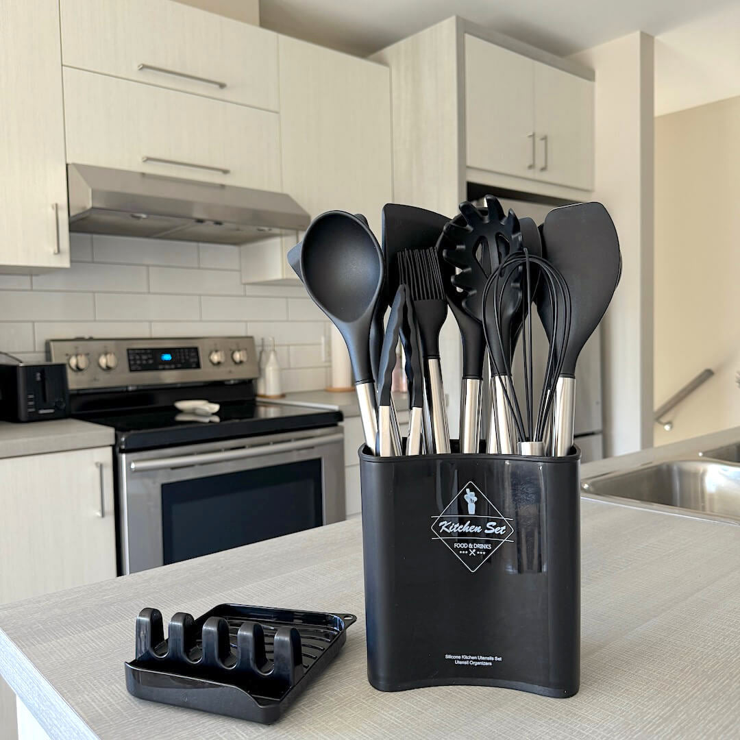 Maliben | Lyon Silicone Kitchen Utensils Set
