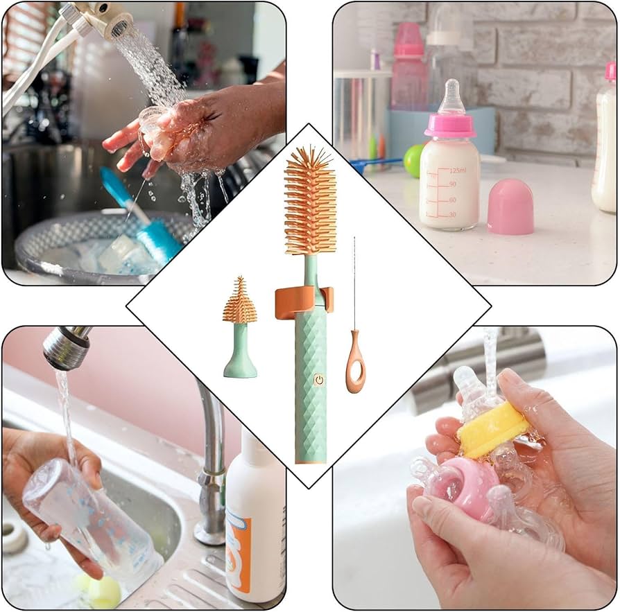 Maliben | Bottle Buddy | Powerful Electric Bottle Cleaner - Easy & Efficient