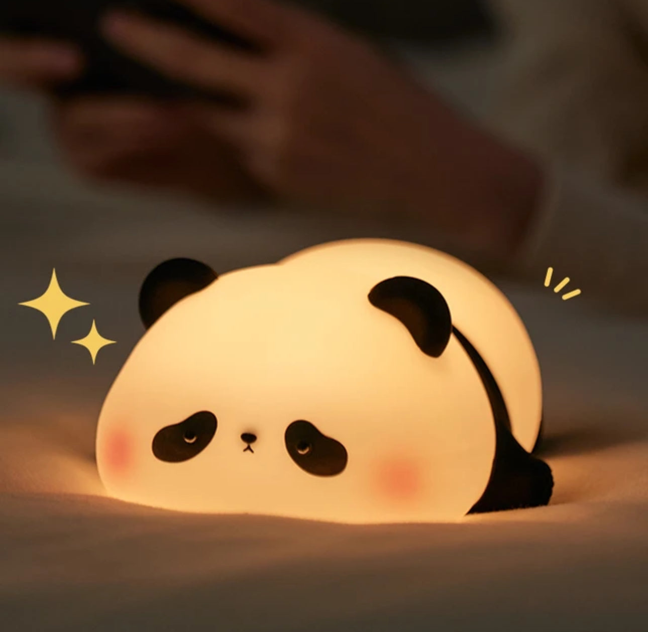 Maliben | Cuddlepanda Night Light - Colorful Led Panda For Children