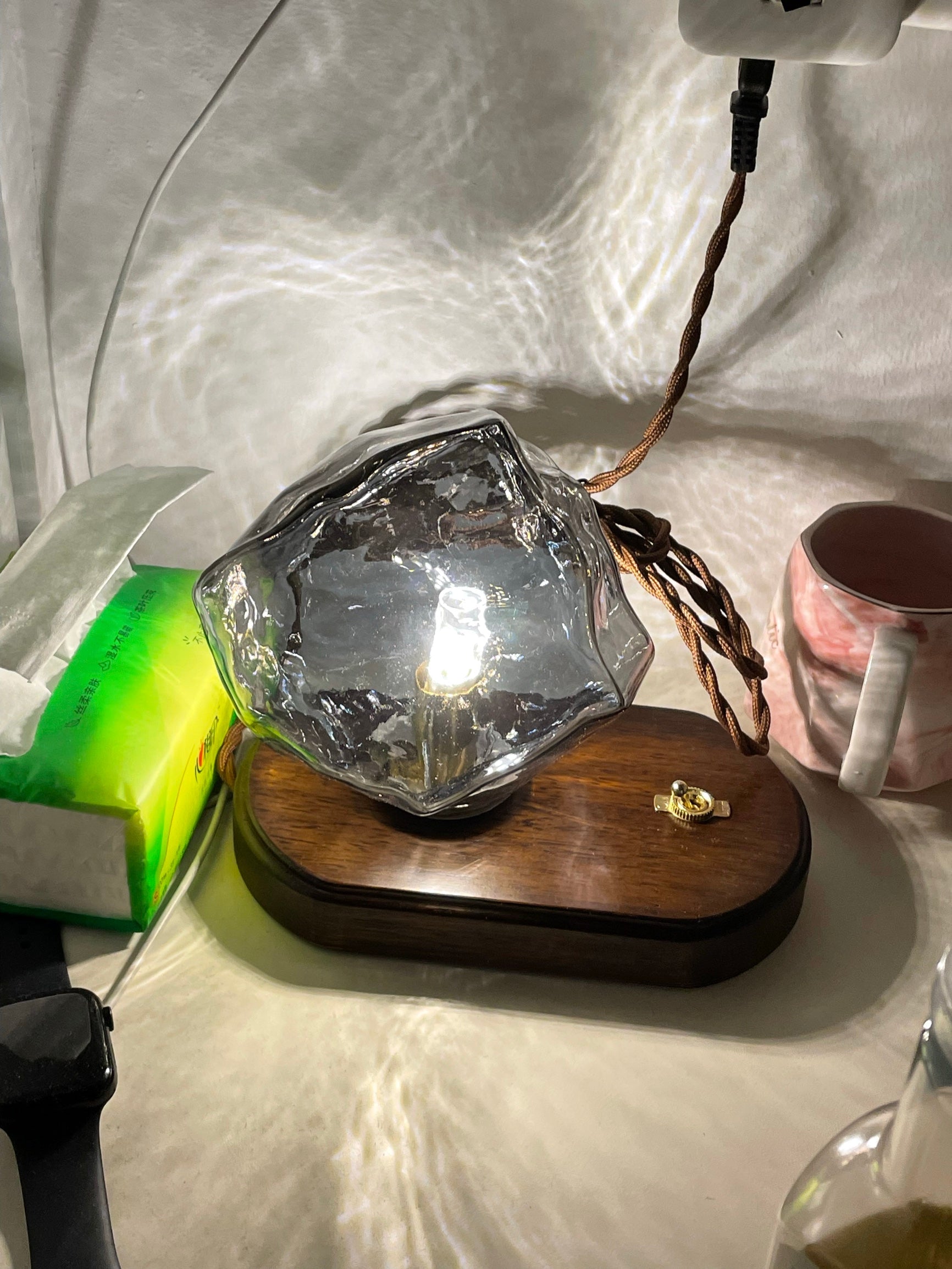 Maliben | Glowcraft Table Lamp - Elegant Cordless Table Lamp With Motion Sensor
