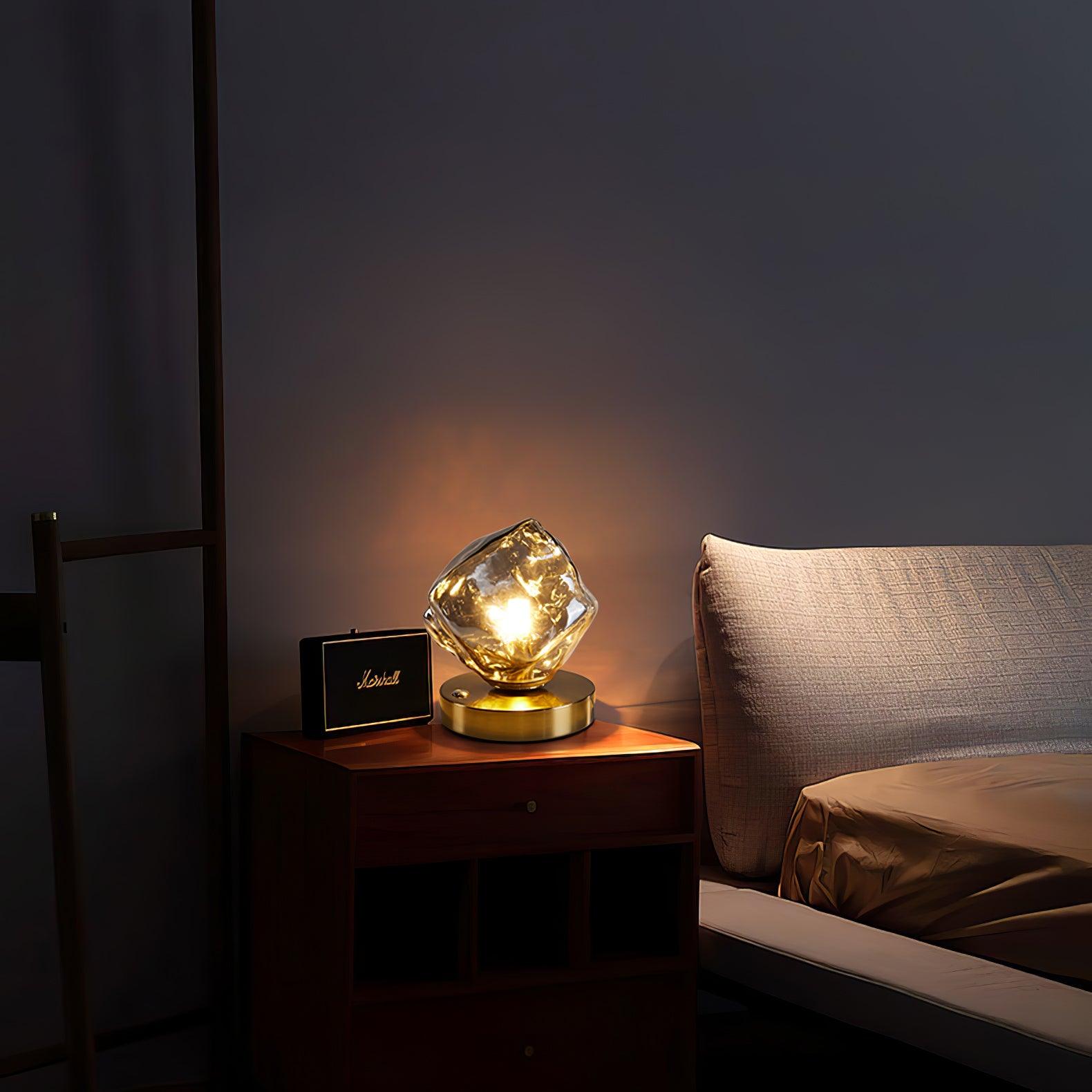 Maliben | Glowcraft Table Lamp - Elegant Cordless Table Lamp With Motion Sensor