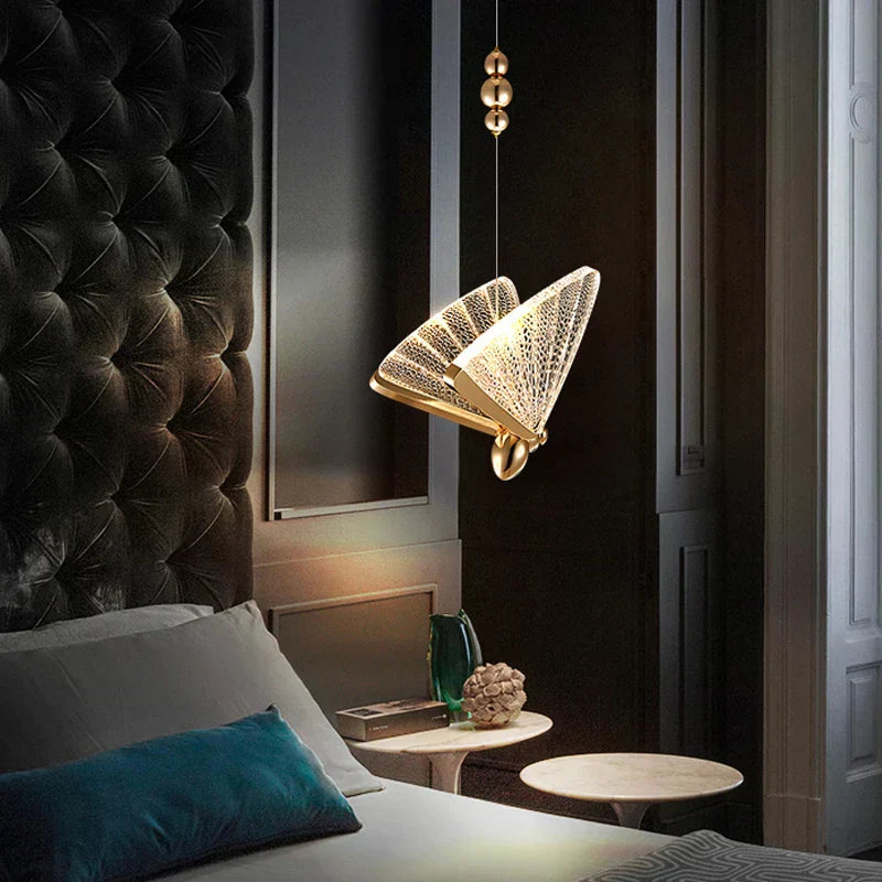 Maliben | Modern Creative Led Pendant Lamp With Decorative Butterfly Design