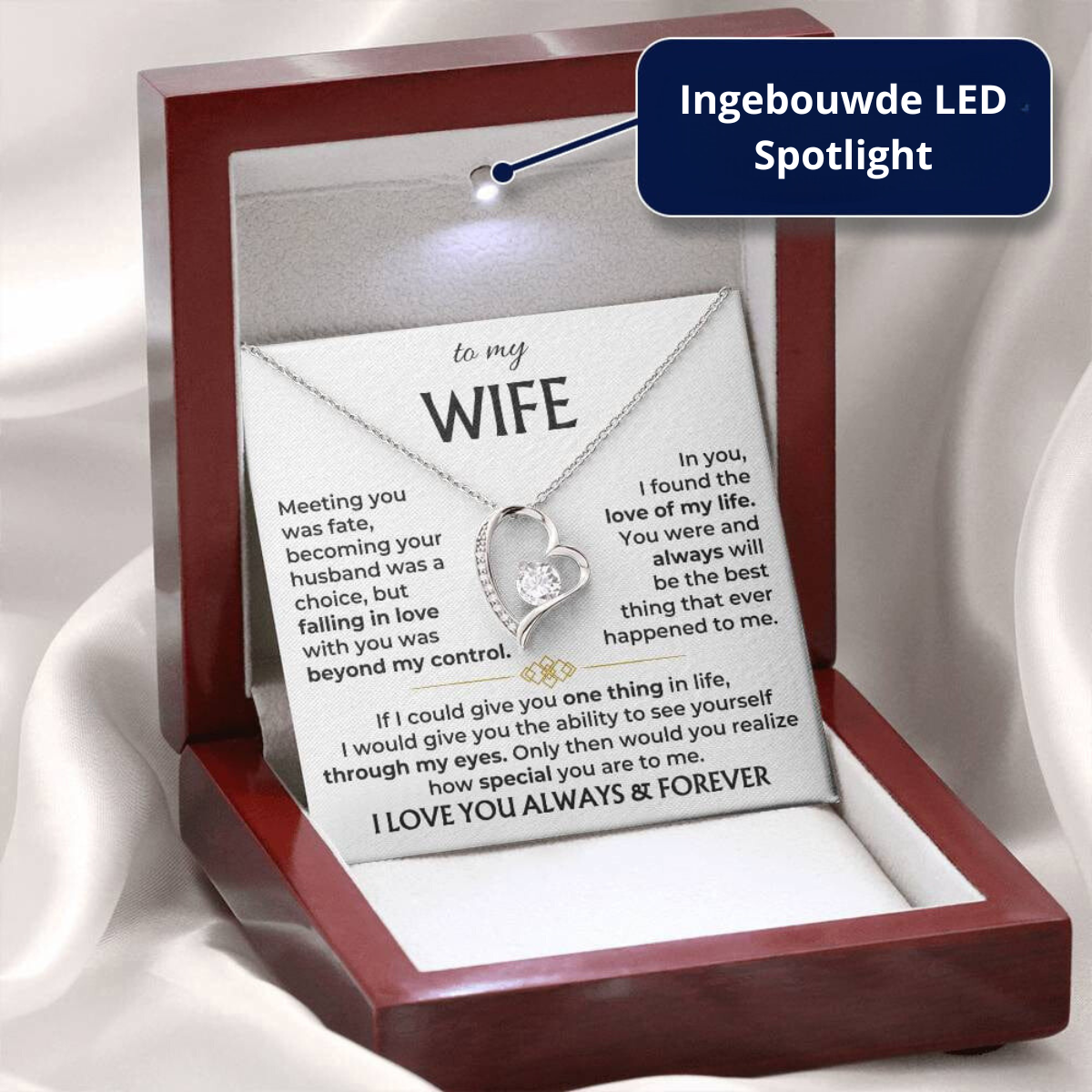 Maliben | Diamond Love - Loving Necklace For Your Beloved Wife