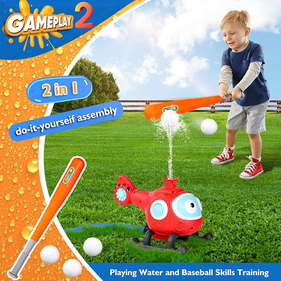 Maliben | Hydroheli | Innovative Water Playset For Children - Garden Toys With Creative Design And Safe Material