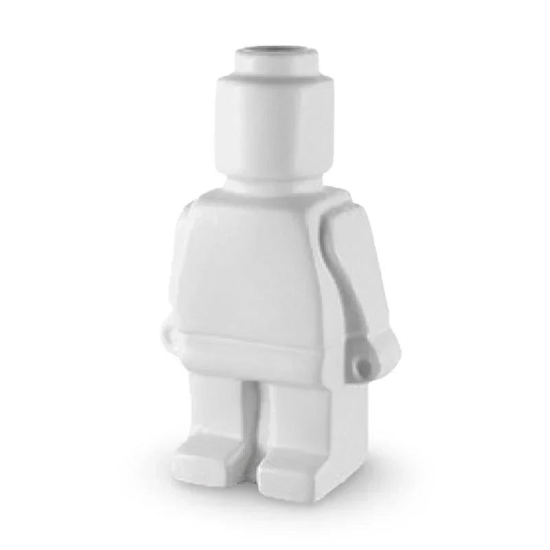 Maliben | Masoned Plant Pot In Robot Design