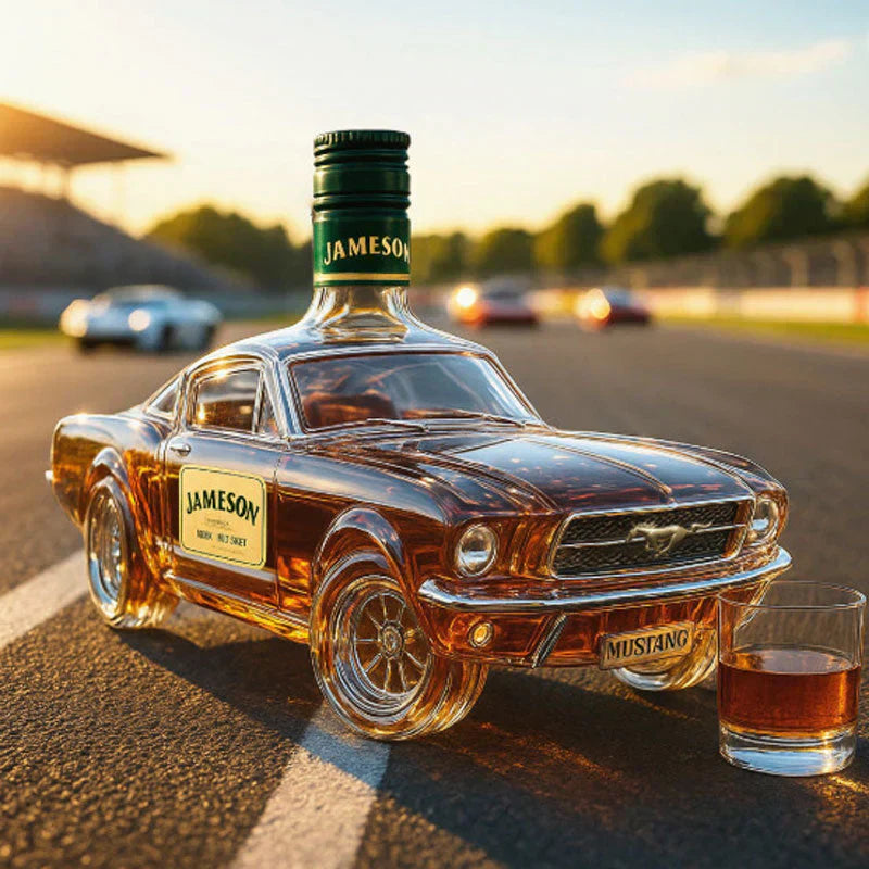 Maliben | Outlawflask | Limited Edition Bronco Whiskey Bottle