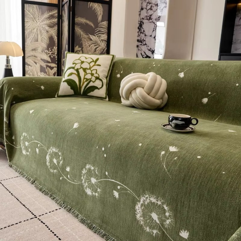 Maliben | Japandi Dandelion Puff Sofa Cover