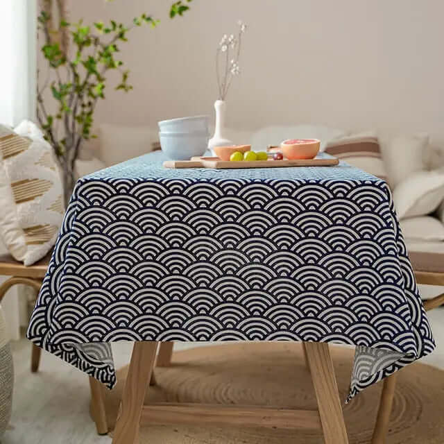 Maliben | Japanese Style Linen Tablecloth
