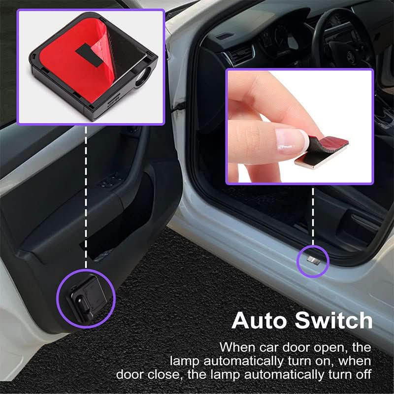Maliben | Wireless Led Car Door Projector Light With Custom Logos