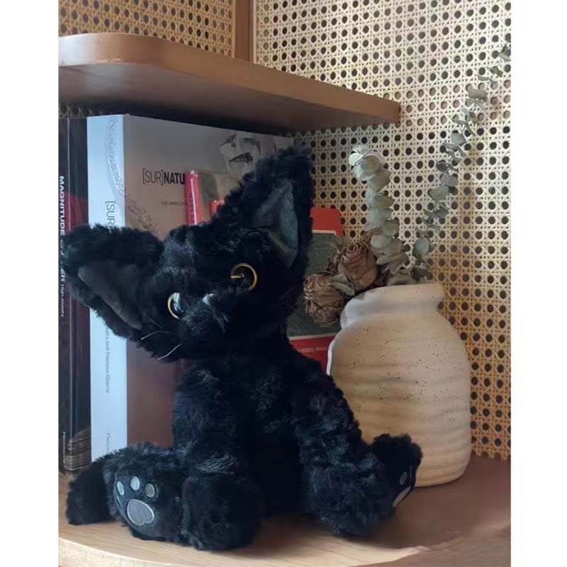 Maliben | Kawaii Black Cat Plush Toy Stuffed Animal