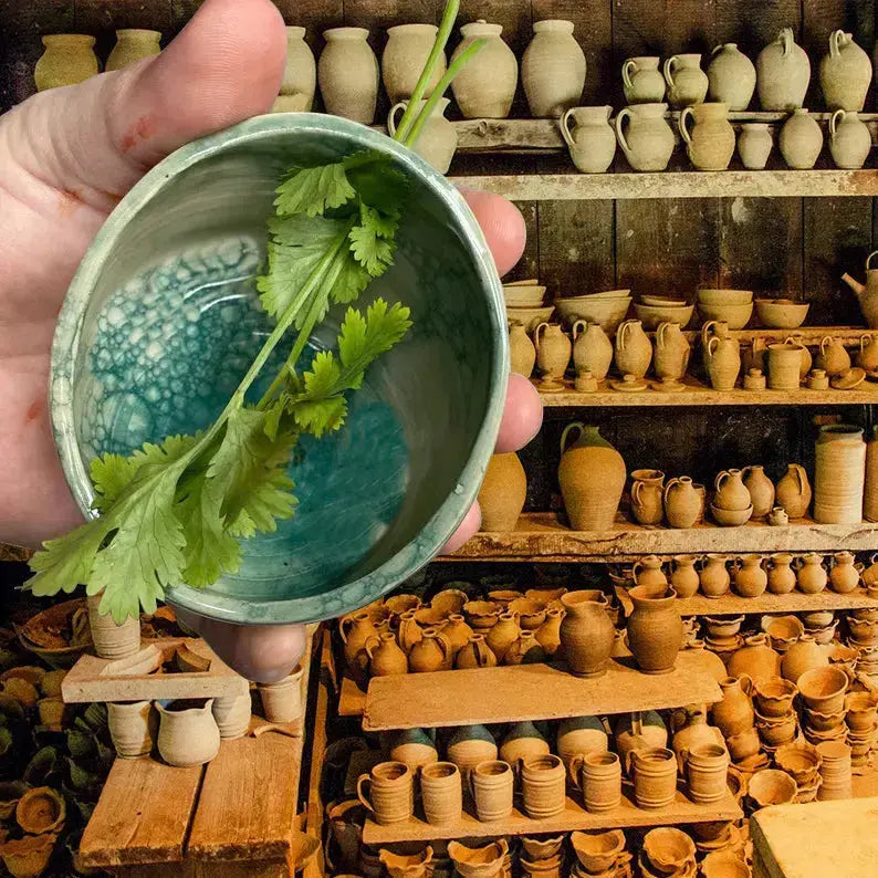 Maliben | Handmade Ceramic Herb Stripper – Effortless & Clean