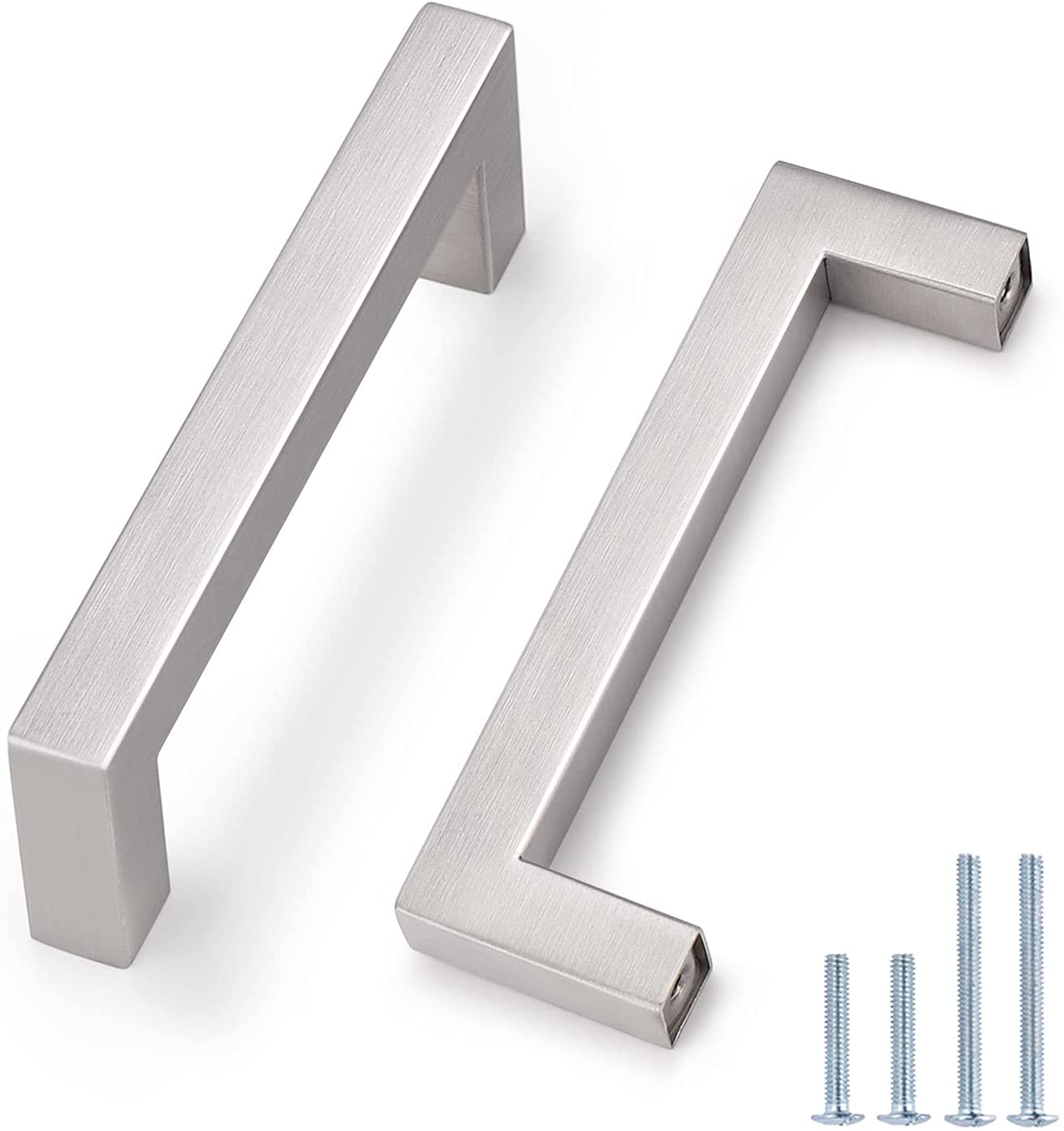Maliben | Kitchen cabinet pulls brushed nickel stainless steel cabinet handles