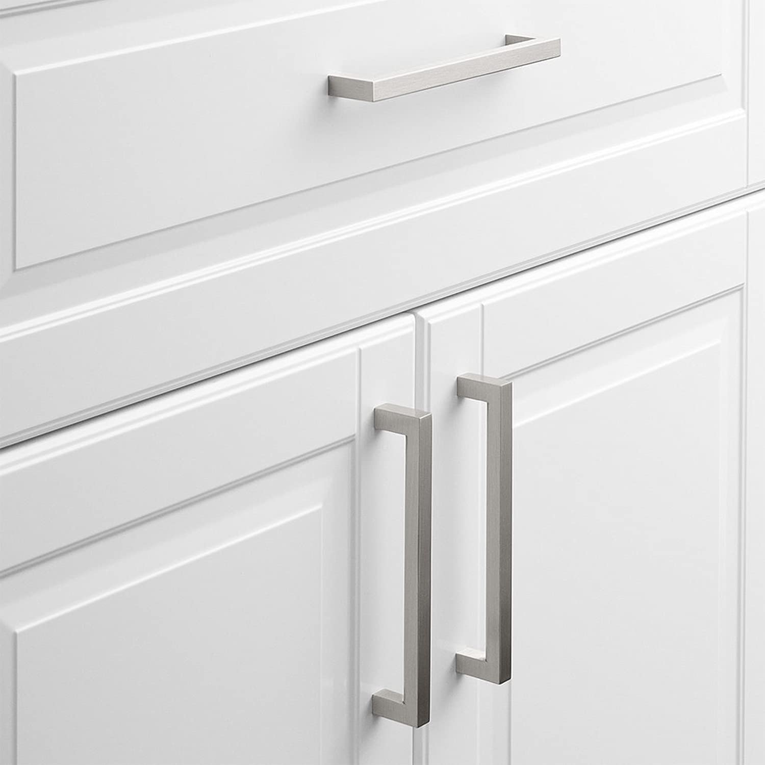 Maliben | Kitchen cabinet pulls brushed nickel stainless steel cabinet handles