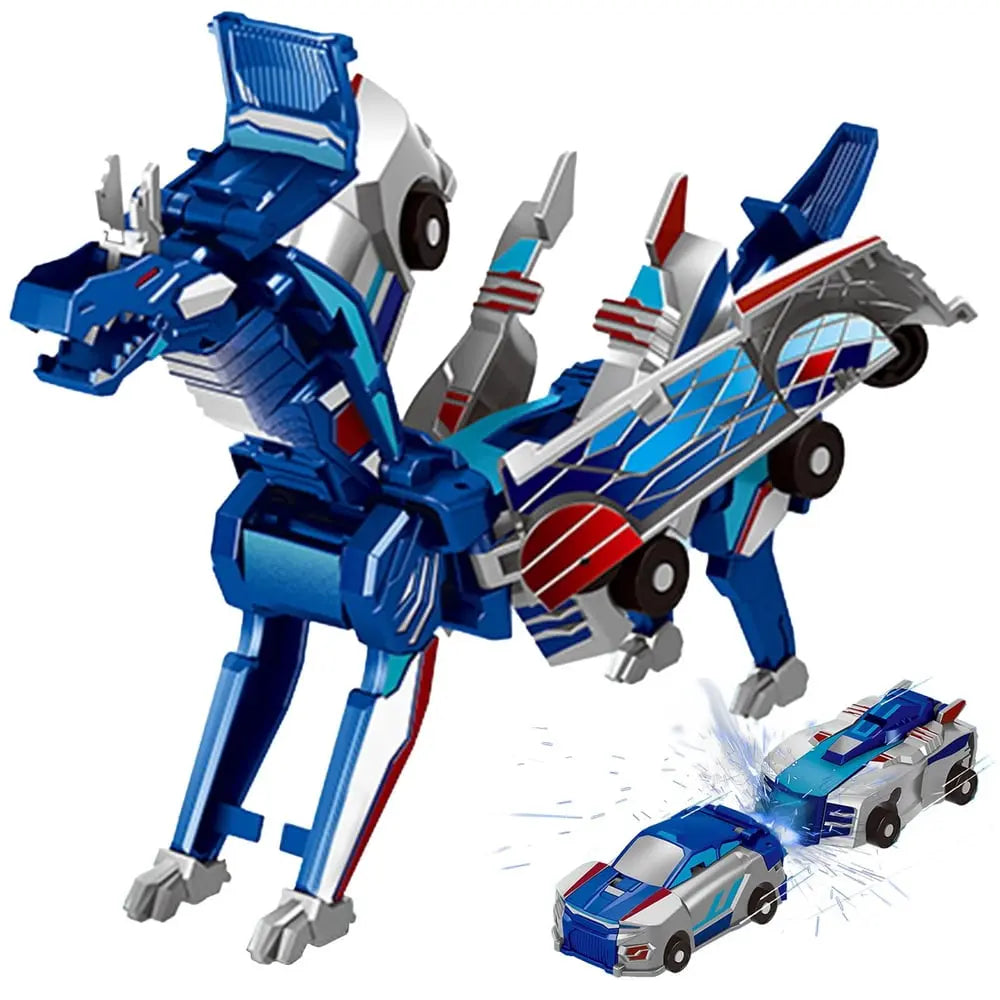 Maliben | Collision Toy Car With Dinosaur Transformation