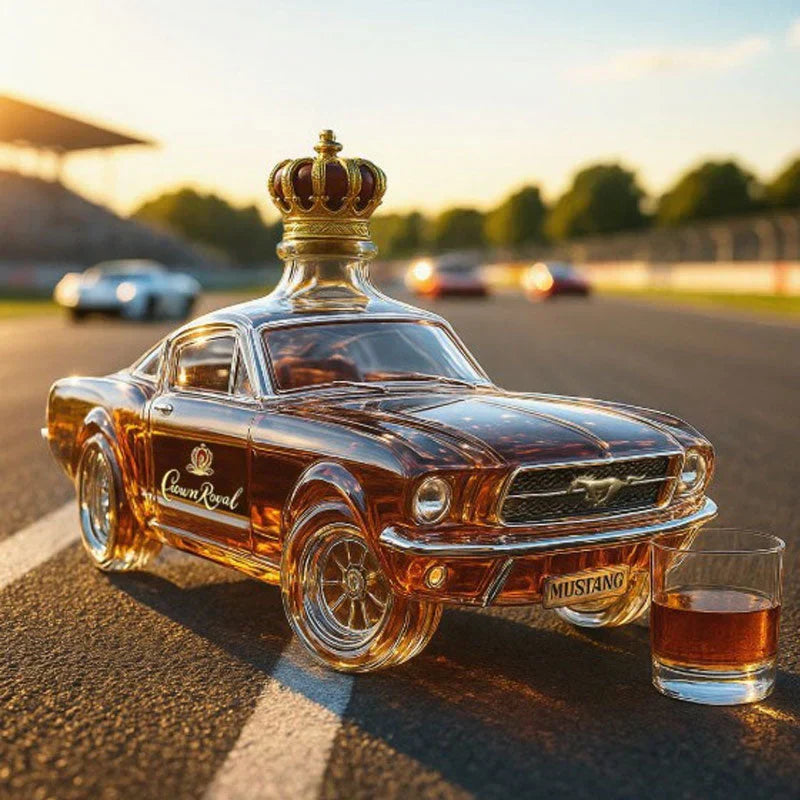 Maliben | Outlawflask | Limited Edition Bronco Whiskey Bottle