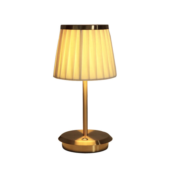 Maliben | Golden Dreamdrape Table Lamp – Elegance And Flexibility