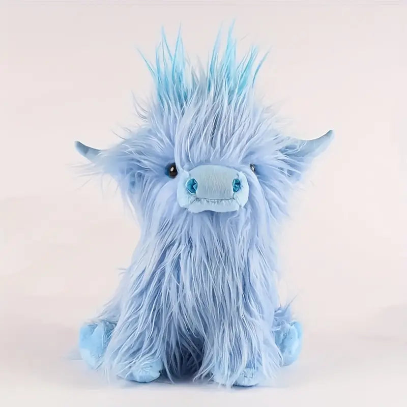 Maliben | Cozycow | Let Cuddles Warm The Heart - Plush Highland Cow Stuffed Animal