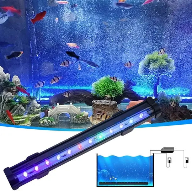 Maliben | Led Aquarium Air Bubble With Color Change Lighting