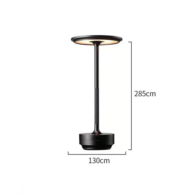 Maliben | Industrial Dimmable Lamp With Rustic Design – Silver & Gold