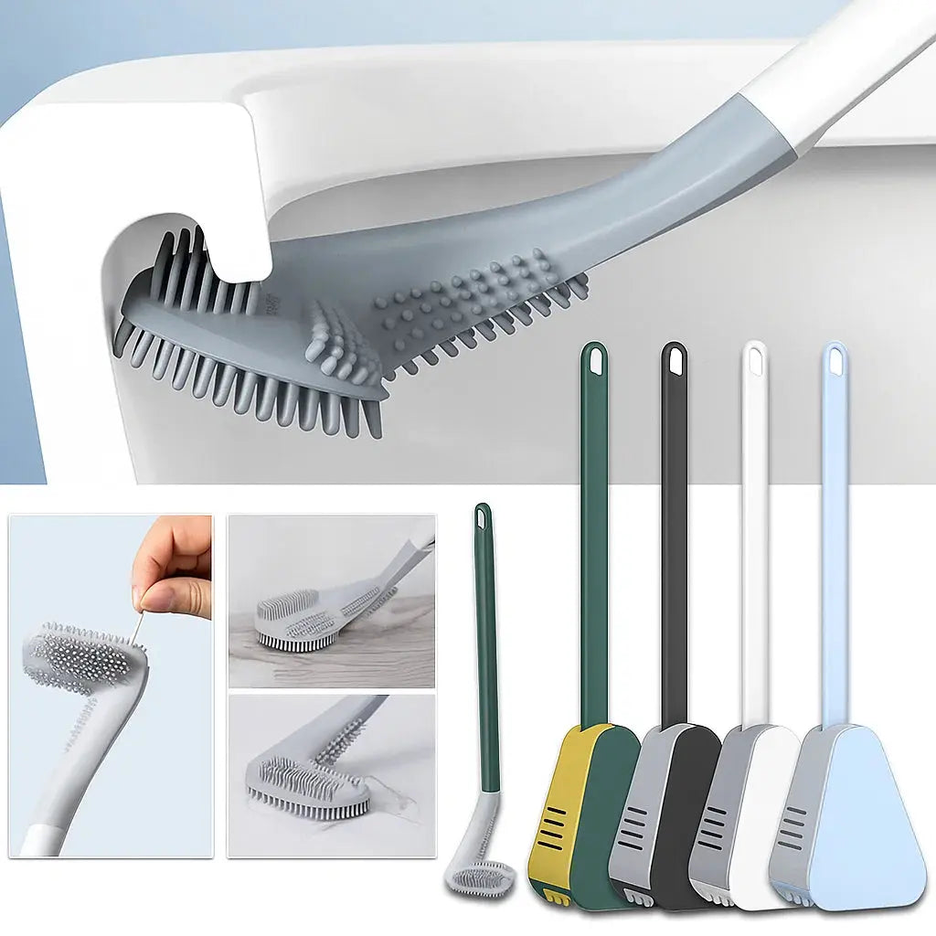 Maliben | Long Toilet Brush – Corner Cleaning Without Residue