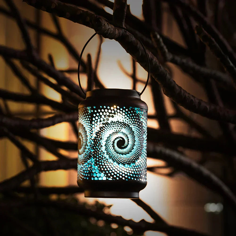 Maliben | 3d-Solar-Helmet Lights For The Garden