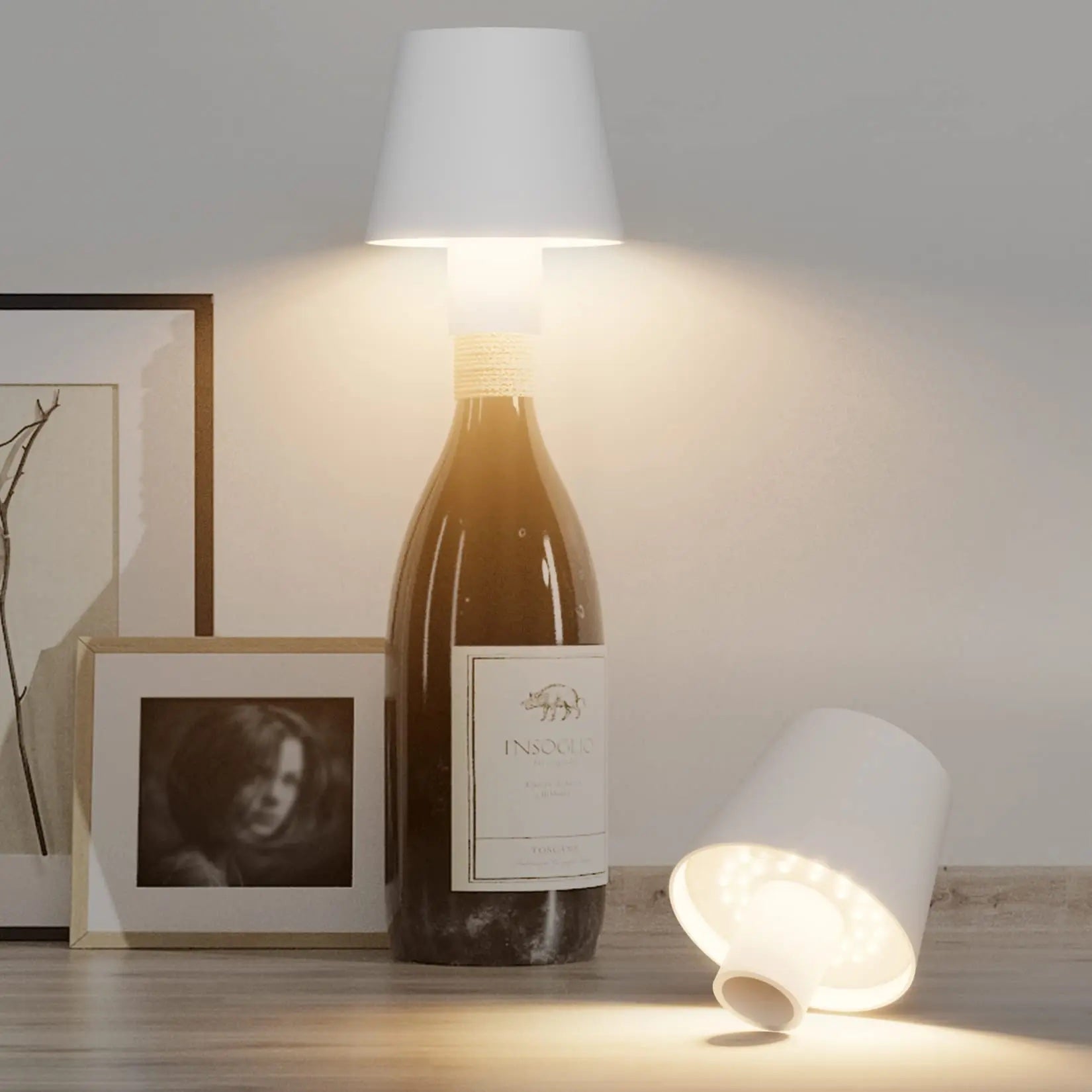 Maliben | Bottlelight - Wireless Rechargeable Lamp For Bottles