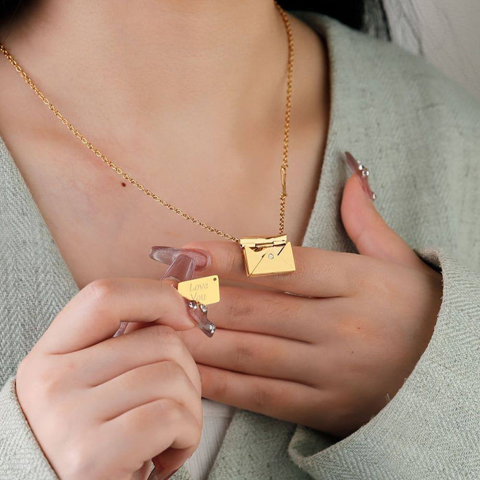 Maliben | Love Letter Necklace - Premium Gift Box Set