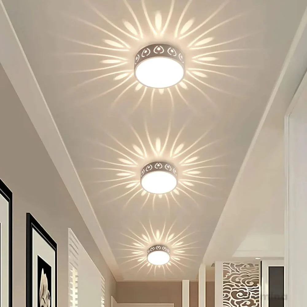 Maliben | Lunoval Led Ceiling Light – Ultra-Slim Round Fixture